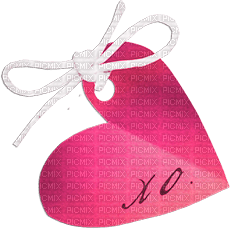 soave deco valentine heart bow scrap - Free PNG