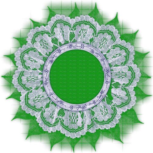 Background. Frame. Circle. Green. Leila - ilmainen png