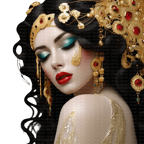 Digital_art Woman gypsy Rox - 免费PNG