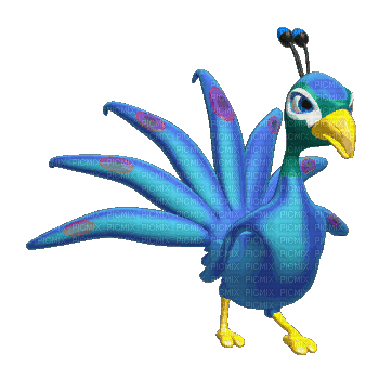 Kaz_Creations Animated Bird - GIF animado gratis