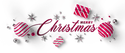 soave text christmas deco black white pink - PNG gratuit