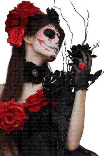 gothic woman halloween kikkapink - png grátis