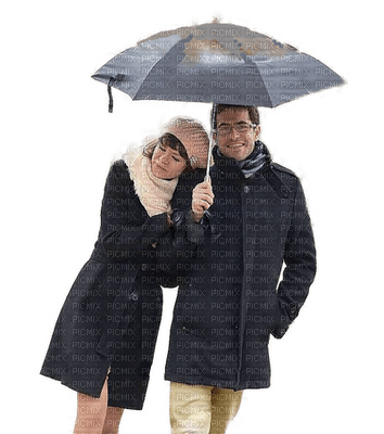 Couple.Rain.Victoriabea - png gratis