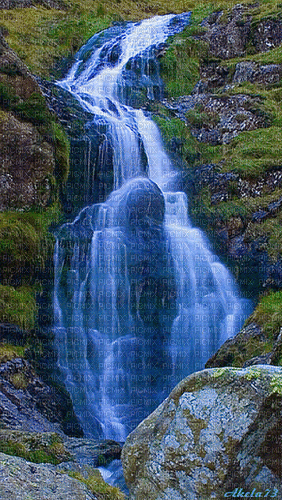 Waterfall - Nemokamas animacinis gif