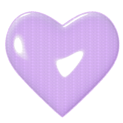 3d Lavender Heart Spinning (Unknown Credits) - Free animated GIF