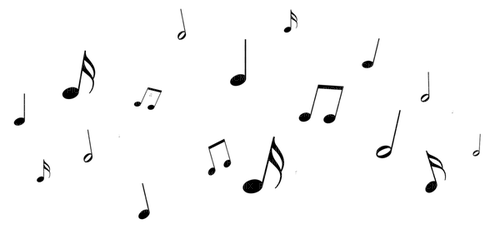 kikkapink deco music notes - PNG gratuit