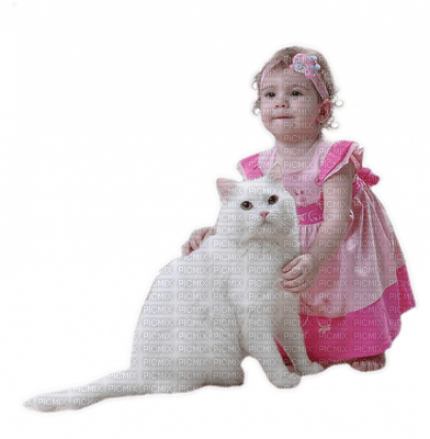 Kaz_Creations   Child-Girl-Cat - Free PNG