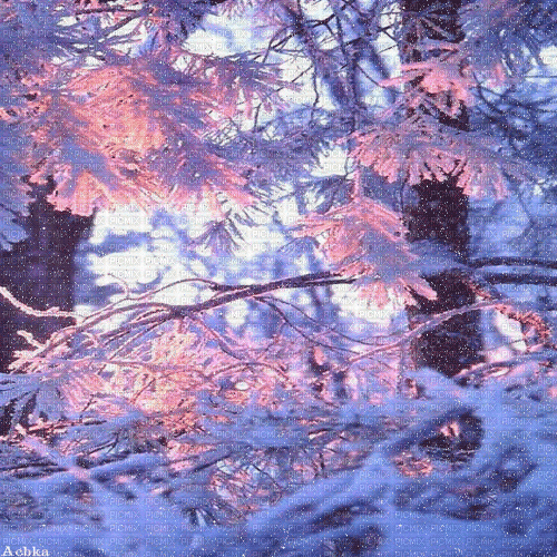 winter  background by nataliplus - Besplatni animirani GIF