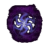 purple swirl nebula - GIF animado gratis