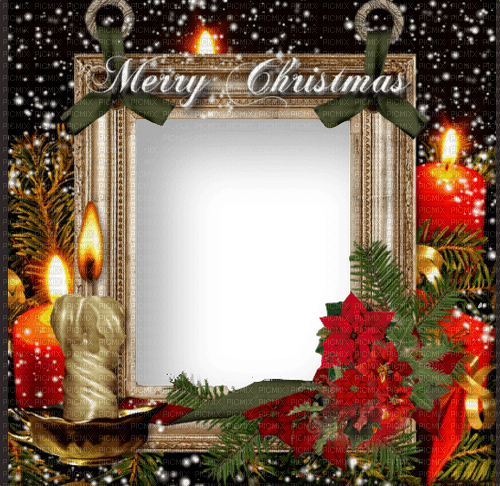 Merry Christmas.Cadre.Frame.Victoriabea - ilmainen png