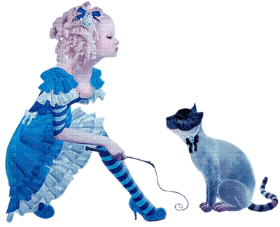 Kaz_Creations Baby Enfant Child Girl Cat Kitten Cats - ücretsiz png