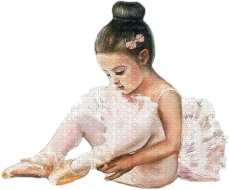 soave children girl ballerina pink - PNG gratuit