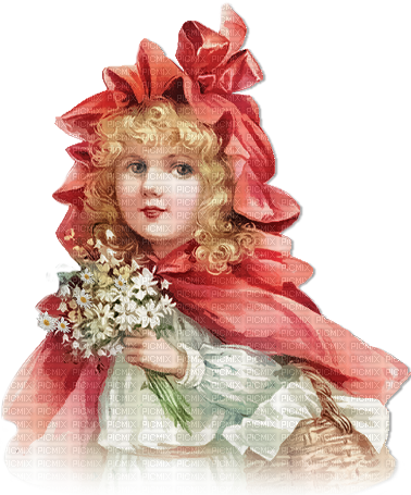 soave children girl vintage spring victorian - gratis png