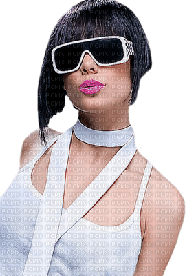 Kaz_Creations Woman Femme Glasses White - png gratuito