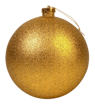 Christmas ball, joulukoriste - ücretsiz png