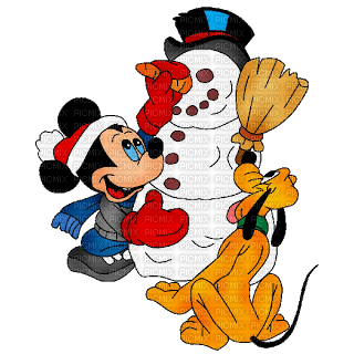 Kaz_Creations Disney Christmas Deco - png gratuito