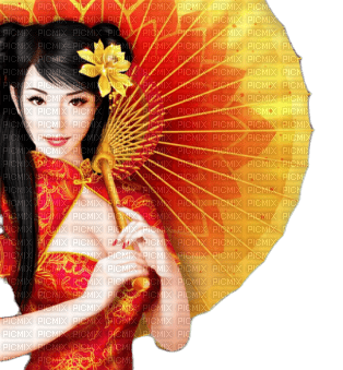 Asian - Woman - darmowe png
