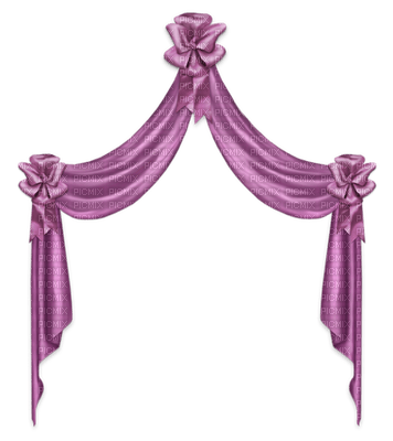 Kaz_Creations Deco Curtains Pink - zadarmo png