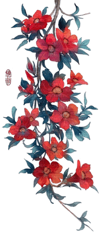 flowers...red - png gratuito
