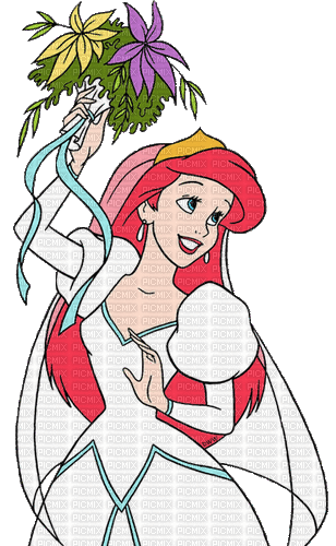 Arielle Mermaid Ariel - Ingyenes animált GIF