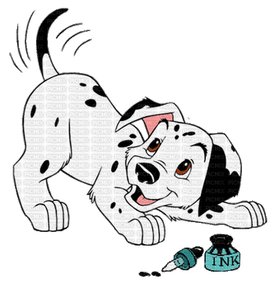 101 Dalmatians bp - GIF animado grátis