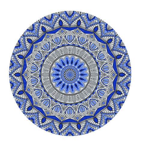 Blue mandala - δωρεάν png