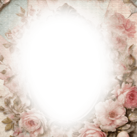 spring frame flowers - 免费PNG