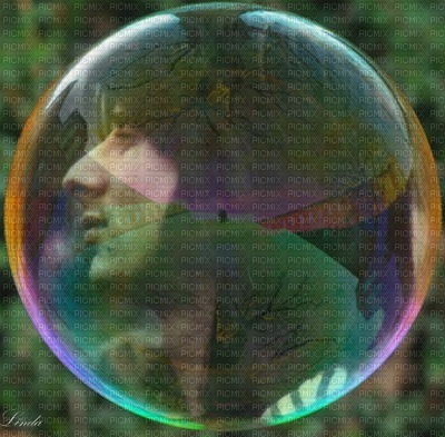 Steve Perry in Bubble - PNG gratuit