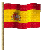 drapeau flag flagge spain spanien Espagne deco tube  soccer football España gif anime animated animation - Gratis geanimeerde GIF