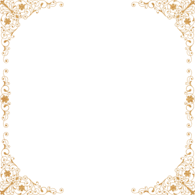 gold frame - 免费PNG