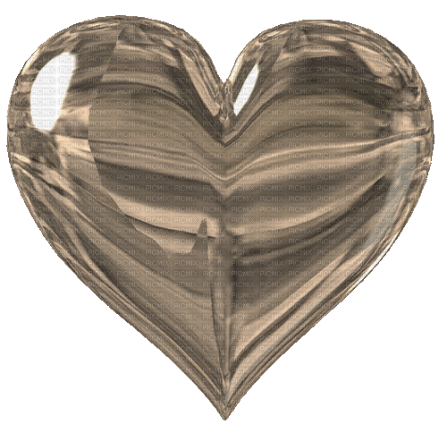 Heart. Gold. Brown. Leila - GIF animado gratis