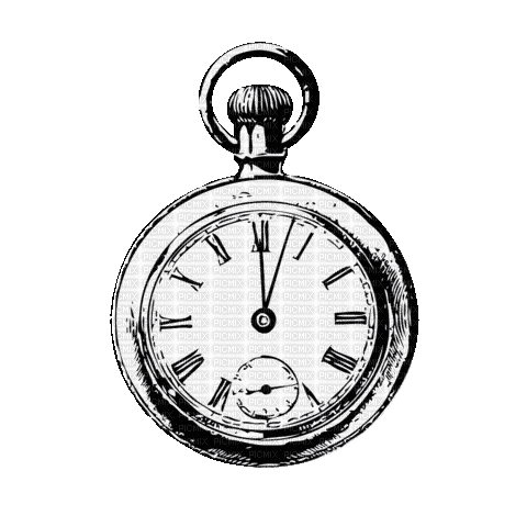Vintage.Clock.Watch.Horloge.Victoriabea - Animovaný GIF zadarmo