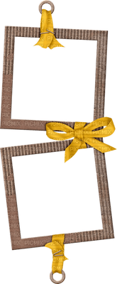 Kaz_Creations Deco Hanging Frames Dangly Things  Ribbons Bows  Colours - gratis png