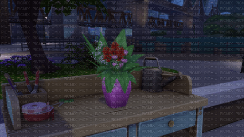 Sims 4 Flower Arrangement at Night - png ฟรี