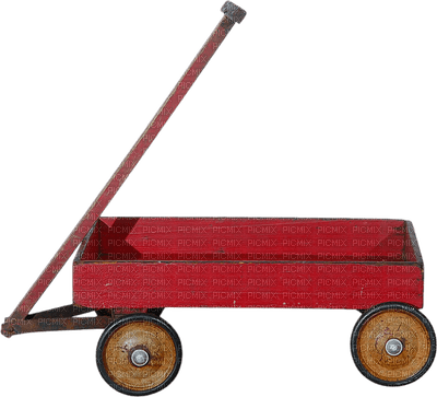 Kaz_Creations Toy Cart Trailer Colours - zadarmo png