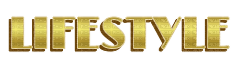 Lifestyle Text Gold - Bogusia - ilmainen png