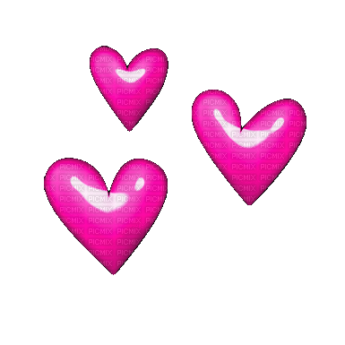 Hearts.Pink - Free PNG