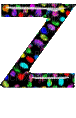 Kaz_Creations Alphabets Colours  Letter Z - Безплатен анимиран GIF