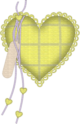 Kaz_Creations Deco Heart Love Hearts Hanging Dangly Things  Colours - png gratis