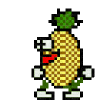 pineapple - GIF animado grátis