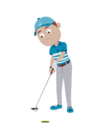 golf bp - Animovaný GIF zadarmo