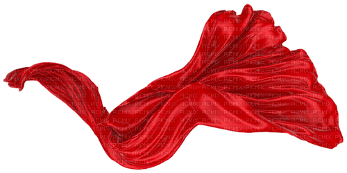 red flying scarf - PNG gratuit