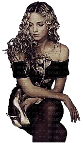 femme assise.Cheyenne63 - Free PNG