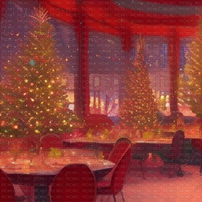 Red Christmas Hall - 免费PNG