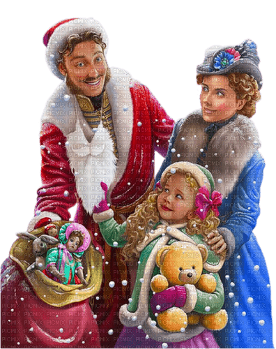 Christmas Family - Bogusia - besplatni png
