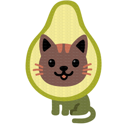 Avocatdo Emoji Kitchen - nemokama png