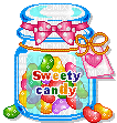 sweet candy - GIF animado gratis