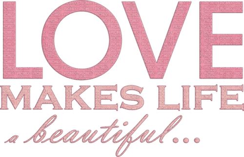 text --LOVE-rosa--pink - Free PNG
