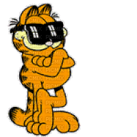 MMarcia gif Garfield - Animovaný GIF zadarmo