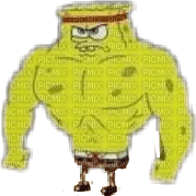Buff Spongebob - PNG gratuit